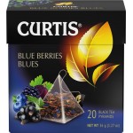 Чай черный CURTIS Ягодный Блюз с ароматом ягод, 20пак