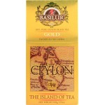 Чай черный BASILUR Остров Золотой Gold цейлонский байховый, листовой, 100г