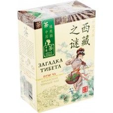 Чай черный ЗЕЛЕНАЯ ПАНДА Загадка тибета, листовой, 100г в магазинах Лента