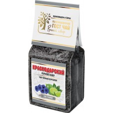 Чай черный КРАСНОДАРСКИЙ ГОСТ ЧАЙ РУЧНОЙ СБОР с бергамотом байховый, листовой, 100г в магазинах Лента