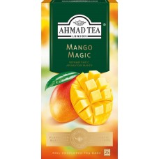 Чай черный AHMAD TEA Магия манго, 25пак в магазинах Лента
