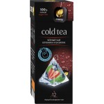 Чай черный CURTIS Cold Tea Клубника, базилик, 12пир