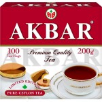 Чай черный AKBAR Limited Edition, 100пак
