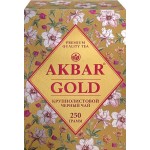 Чай черный AKBAR Голд байховый цейлонский, крупнолистовой, 250г