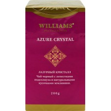 Чай черный WILLIAMS Azure crystal с натуральными лепестками подсолнуха и кусочками земляники, листовой, 200г в магазинах Лента