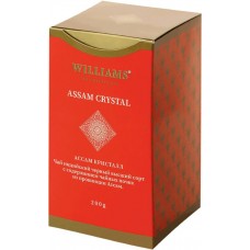 Чай черный WILLIAMS Assam crystal Индийский байховый с содержанием чайных почек, листовой, 200г в магазинах Лента