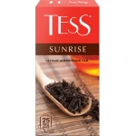Чай черный TESS Санрайз байховый цейлонский, 25пак