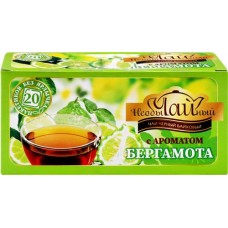 Чай черный НЕОБЫЧАЙНЫЙ байховый с ароматом бергамота, без ярлычков, 20пак в магазинах Лента