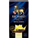 Чай черный RICHARD Royal Lemon арома, 25пак