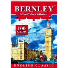 Чай черный BERNLEY Инглиш Классик Цейлонский, листовой, 100г в магазинах Лента