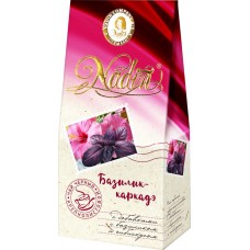 Чай черный NADIN Базилик, каркадэ с натуральными добавками, листовой, 50г в магазинах Лента