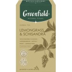Напиток чайный GREENFIELD Нейчерал Тизан Лемонграсс энд Шисандра, 20пак