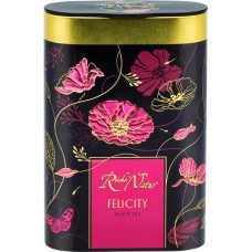 Чай черный RICHE NATUR Felicity с цукатами ананаса и ароматом земляники, листовой, 100г в магазинах Лента