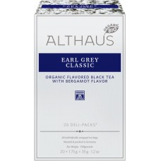 Чай черный ALTHAUS Эрл Грей Классик, 20пак в магазинах Лента