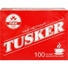 Чай черный ТОРГОВАЯ МАРКА TUSKER, 100пак в магазинах Лента