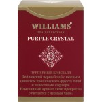 Чай черный WILLIAMS Purple Crystal байховый листовой с лепестками календулы и ароматом тропических фруктов, листовой, 100г