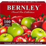 Чай черный BERNLEY Садовые фрукты, 100пак