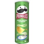 Чипсы картофельные PRINGLES Сметана и лук, 165г Чипсы картофельные PRINGLES Сметана и лук, 165г