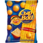 Снеки кукурузные СЫРBALL со вкусом сыра, 140г