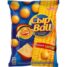 Снеки кукурузные СЫРBALL со вкусом сыра, 140г в магазинах Лента
