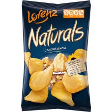 Чипсы картофельные NATURALS с пармезаном, 100г в магазинах Лента