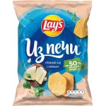 Чипсы картофельные LAY'S Нежный сыр с зеленью, 85г