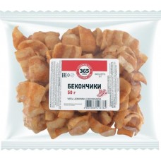 Чипсы 365 ДНЕЙ Бекончики, 50г в магазинах Лента