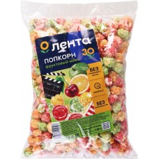 Попкорн ЛЕНТА Фруктовый микс, без пальмового масла, 230г в магазинах Лента