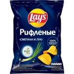 Чипсы картофельные LAY'S Сметана и лук, 140г