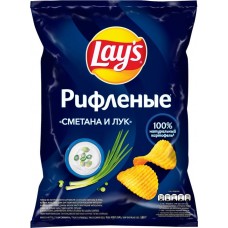Чипсы картофельные LAY'S Сметана и лук, 140г в магазинах Лента