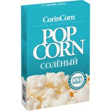 Попкорн для приготовления в свч CORIN CORN соленый, 100г в магазинах Лента