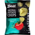 Чипсы картофельные BRUTO со вкусом пикантного томата, 130г Чипсы картофельные BRUTO со вкусом пикантного томата, 130г