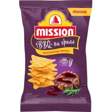 Чипсы кукурузные MISSION со вкусом барбекю, 90г в магазинах Лента