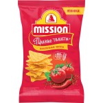 Чипсы кукурузные MISSION со вкусом томатов, 90г