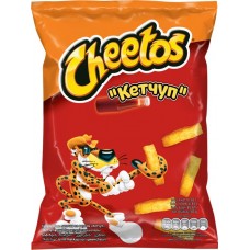Снеки кукурузные CHEETOS Кетчуп, 85г в магазинах Лента