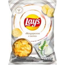 Чипсы картофельные LAY'S со вкусом моцарелла с песто, 95г в магазинах Лента
