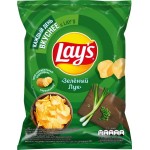 Чипсы картофельные LAY'S со вкусом молодого зеленого лука, 70г