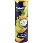 Чипсы картофельные SMAKKY со вкусом сметаны и лука, 110г