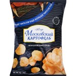 Чипсы МОСКОВСКИЙ КАРТОФЕЛЬ со вкусом королевского краба, 200г