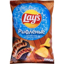 Чипсы LAY'S Ароматные колбаски гриль, 125г в магазинах Лента