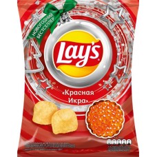 Чипсы картофельные LAY'S Красная икра, 120г в магазинах Лента