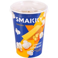 Попкорн SMAKKY со вкусом сыра Чеддер, 40г в магазинах Лента