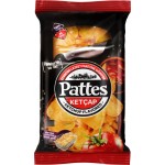 Чипсы картофельные PATTES со вкусом кетчупа, 100г Чипсы картофельные PATTES со вкусом кетчупа, 100г
