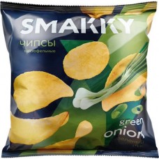 Чипсы картофельные SMAKKY со вкусом зеленого лука, 70г в магазинах Лента