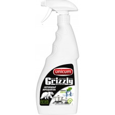 Спрей для плит, духовок и посуды UNICUM Grizzly Жироудалитель, 500мл в магазинах Лента