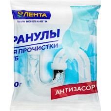 Средство для чистки канализационных труб ЛЕНТА гранулированное, 100г в магазинах Лента