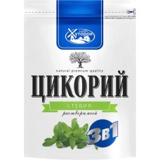Цикорий растворимый БАБУШКИН ХУТОРОК со стевией и сливками, 130г в магазинах Лента
