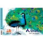 Альбом для рисования ERICH KRAUSE Artberry, Джунгли, А4, 20 листов, Арт. 37165