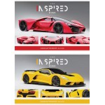 Альбом для рисования СПЕЙС Inspired by race Авто А4, 12 листов, на скрепке Арт. А12_26188