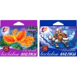 Мелки восковые ЛУЧ Фантазия 12 цветов Арт. 25С 1520-08
